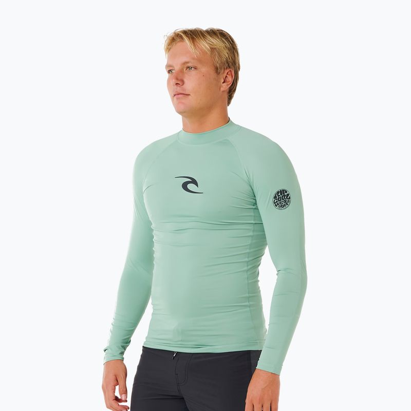 Pánské plavecké triko s dlouhým rukávem Rip Curl Waves Upf Perf aloe 4