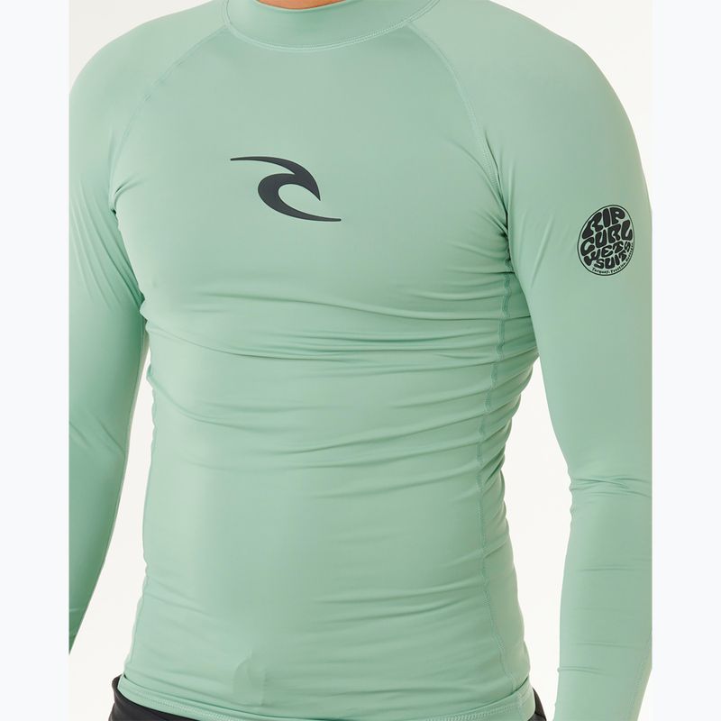 Pánské plavecké triko s dlouhým rukávem Rip Curl Waves Upf Perf aloe 6