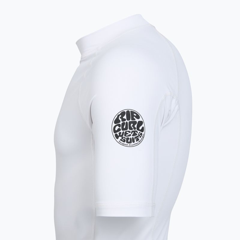 Pánské tričko na plavání Rip Curl Waves Upf Perf white 5