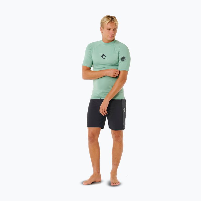 Pánské tričko na plavání Rip Curl Waves Upf Perf aloe 2
