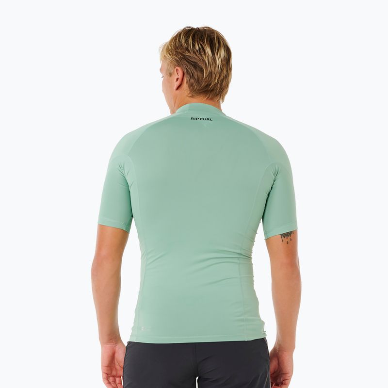 Pánské tričko na plavání Rip Curl Waves Upf Perf aloe 3