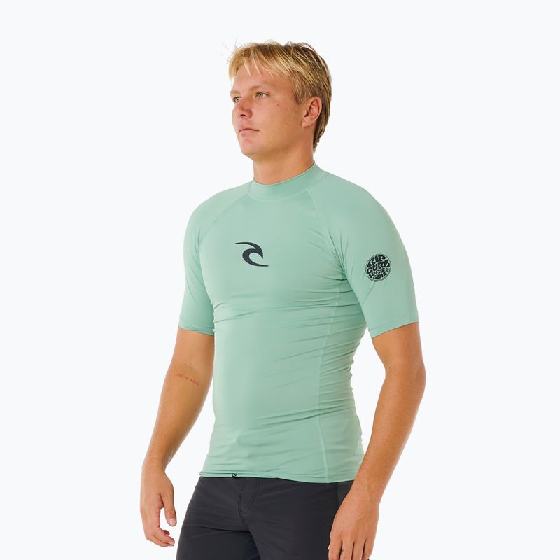 Pánské tričko na plavání Rip Curl Waves Upf Perf aloe 4