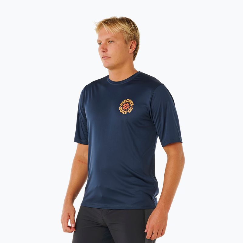 Pánské plavecké tričko Rip Curl Pacific Rinse Surflite Upf dark navy 3