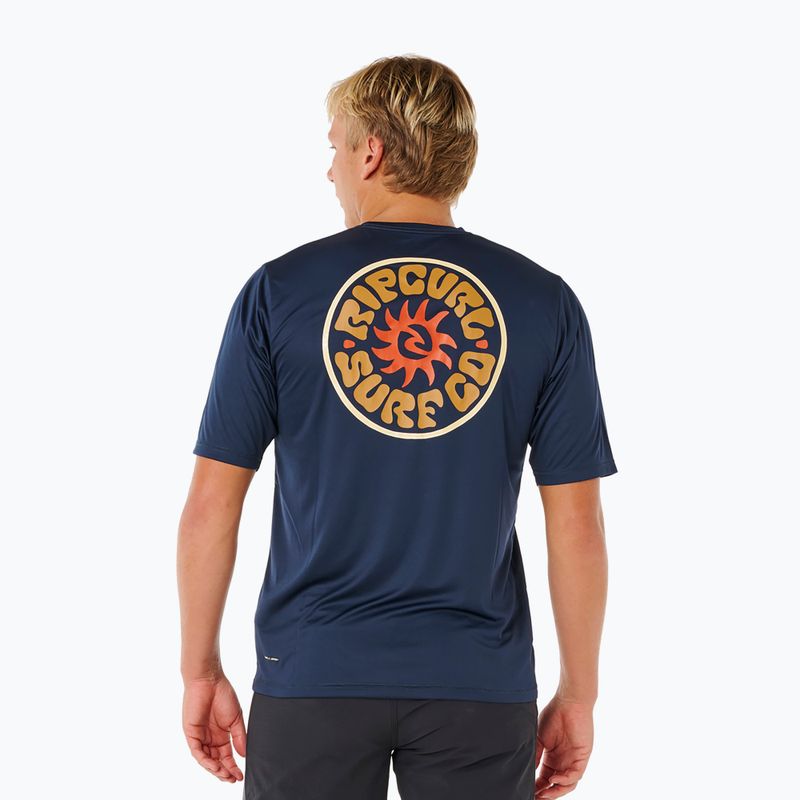 Pánské plavecké tričko Rip Curl Pacific Rinse Surflite Upf dark navy 4