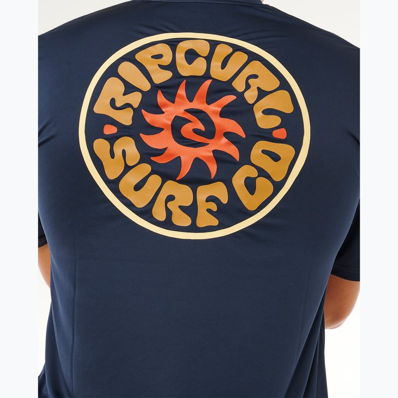 Pánské plavecké tričko Rip Curl Pacific Rinse Surflite Upf dark navy 6