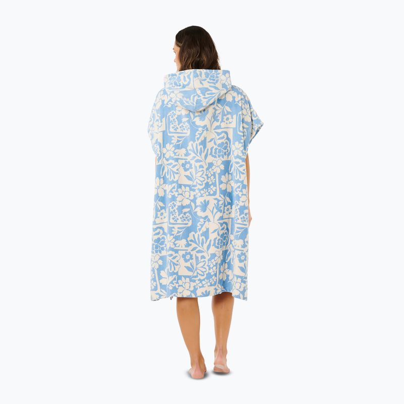Dámské pončo Rip Curl Mixed Hooded Towel blissful blue 2