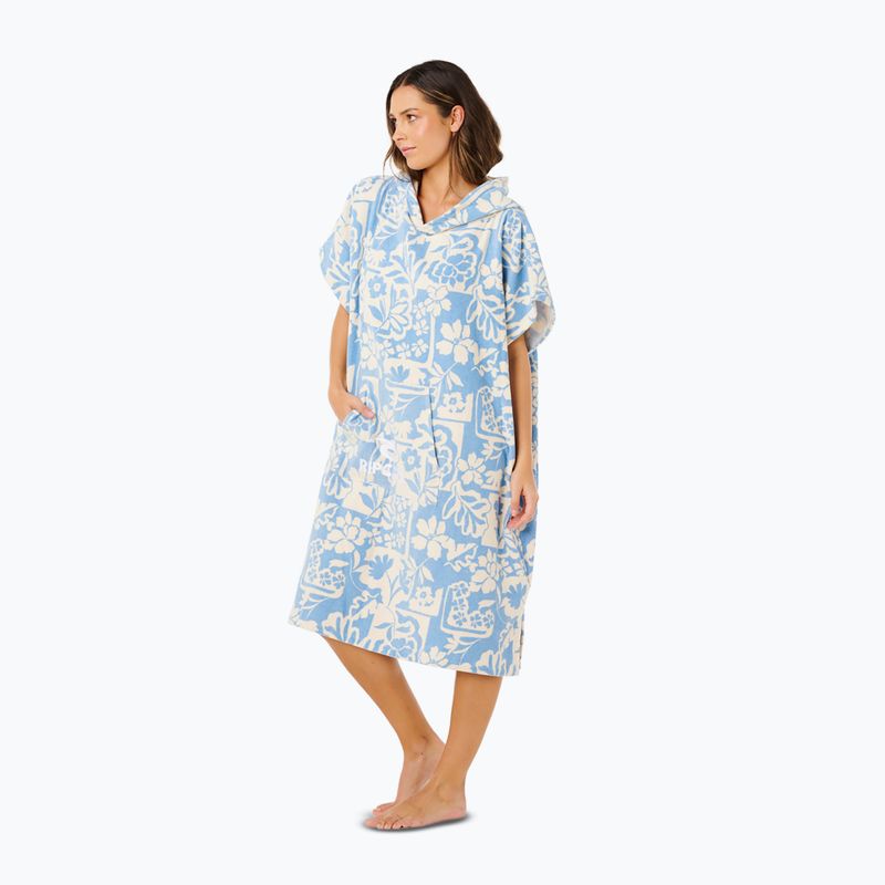 Dámské pončo Rip Curl Mixed Hooded Towel blissful blue 3