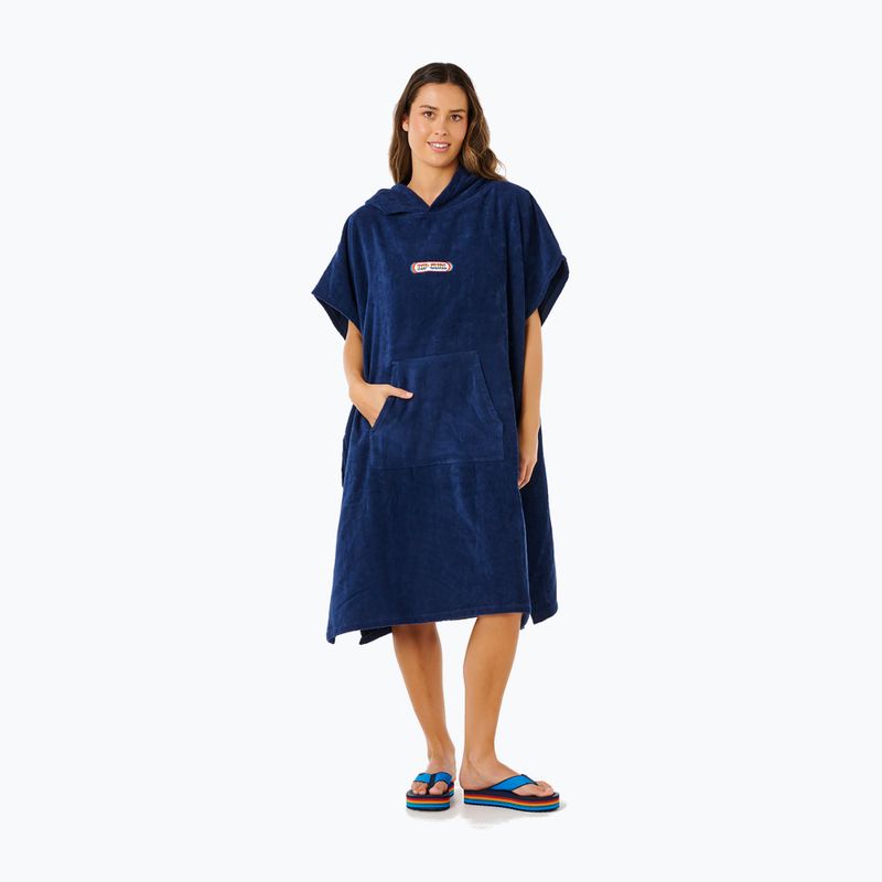 Dámské pončo Rip Curl Icon Hooded Towel dark navy 3