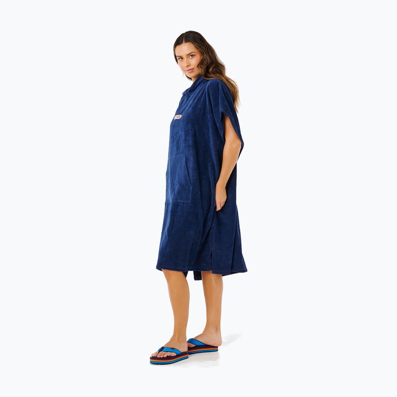 Dámské pončo Rip Curl Icon Hooded Towel dark navy 4