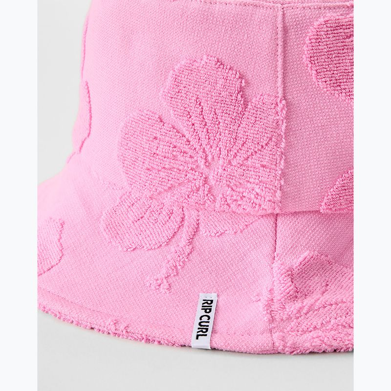 Dámský klobouk Rip Curl Sun Rays Terry UPF Bucket Hat pink 5