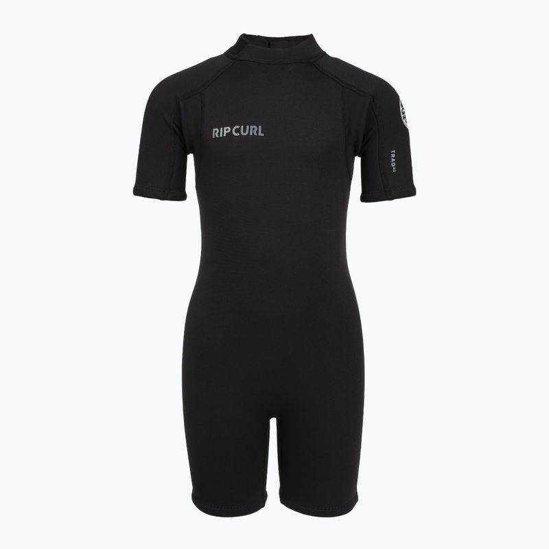 Dětské neoprenové oblečení na plavání Rip Curl Groms Trad 2/2 mm Back Zip Springsuit black 2