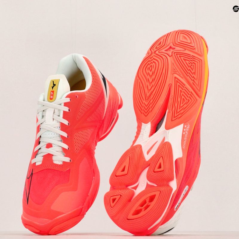Pánská volejbalová obuv Mizuno Wave Lightning Z7 neon flame / black / bolt2 neon 10