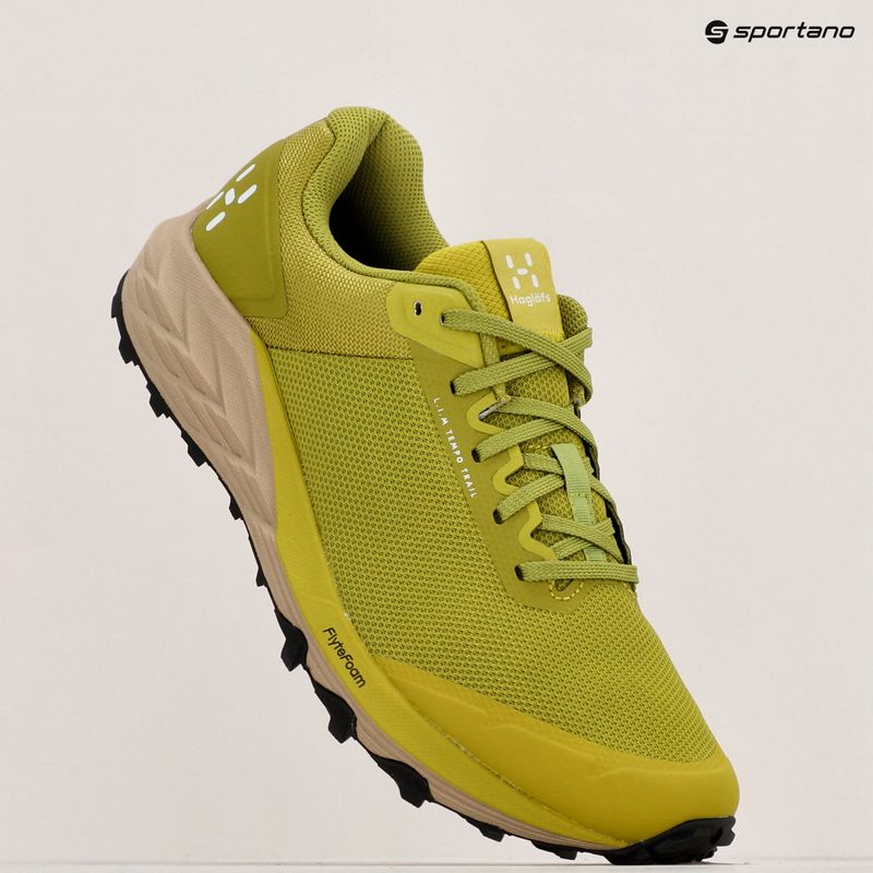 Pánské běžecké boty  Haglöfs L.I.M Tempo Trail Low lime green/aurora 9