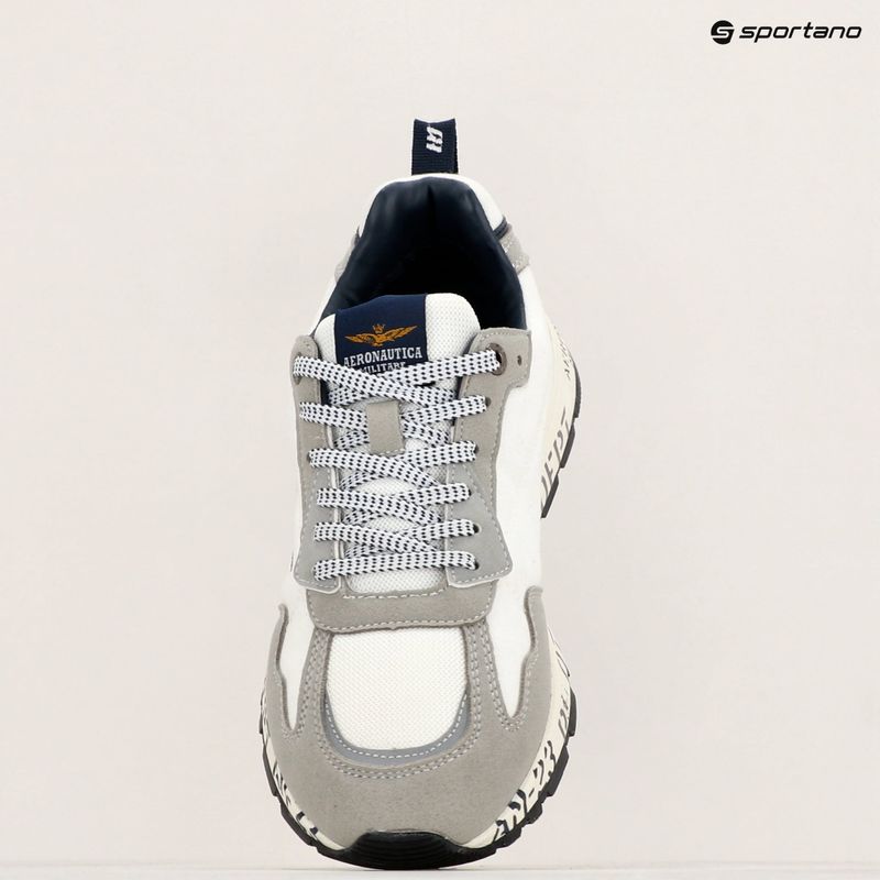 Pánské boty Aeronautica Militare Printed Sole off white 9