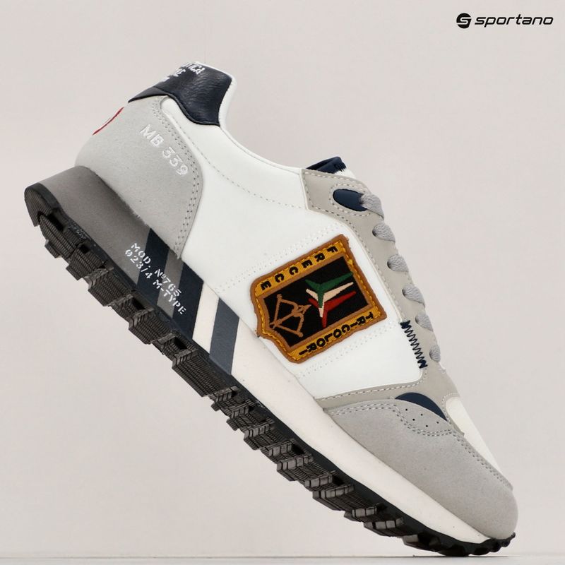 Pánské boty Aeronautica Militare Frecce Tricolori off white 9