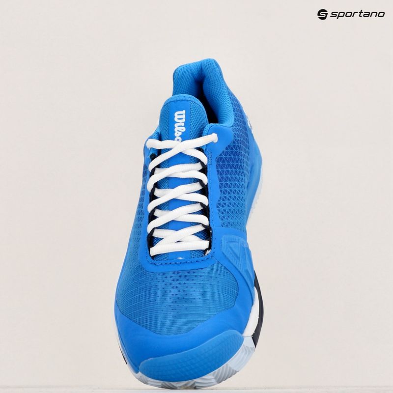 Pánské  tenisové boty  Wilson Rush Pro 4.0 Clay french blue/white/navy blazer 9