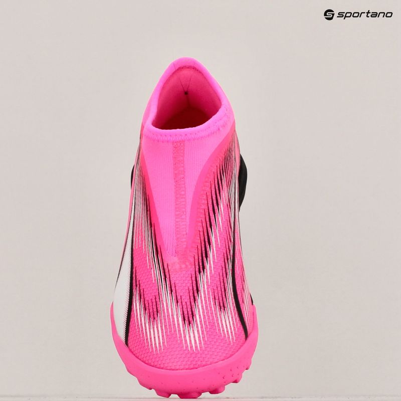 Dětské kopačky PUMA Ultra Match LL TT + Mid Jr poison pink/puma white/puma black 9
