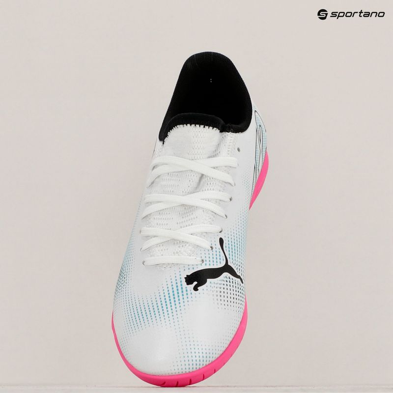 Dětské kopačky  PUMA Future 7 Play IT puma white/puma black/poison pink 10