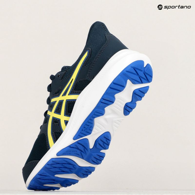 Buty do biegania dziecięce ASICS Jolt 4 GS french blue/glow yellow 9