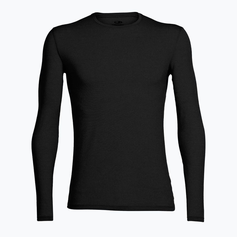 Pánská termoakční mikina icebreaker Merino 150 Anatomica Crewe black 7