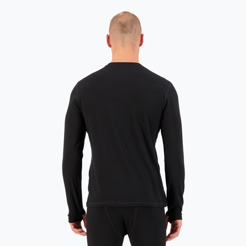 Pánské termo tričko longsleeve  Mons Royale Cascade Merino Base Layer black 3