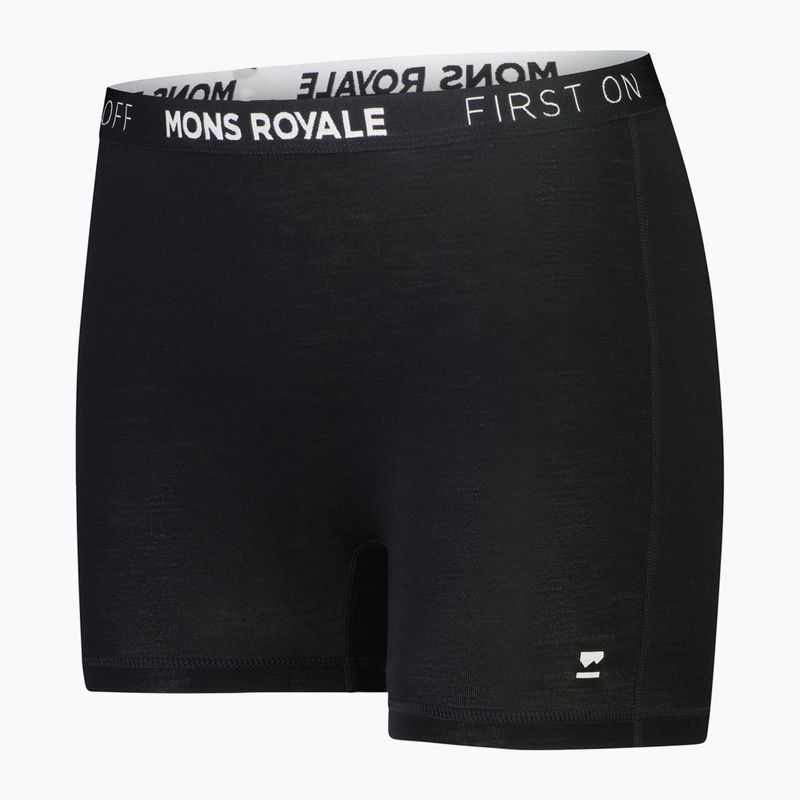 Dámské termo boxerky Mons Royale Hannah Merino Hot black 2