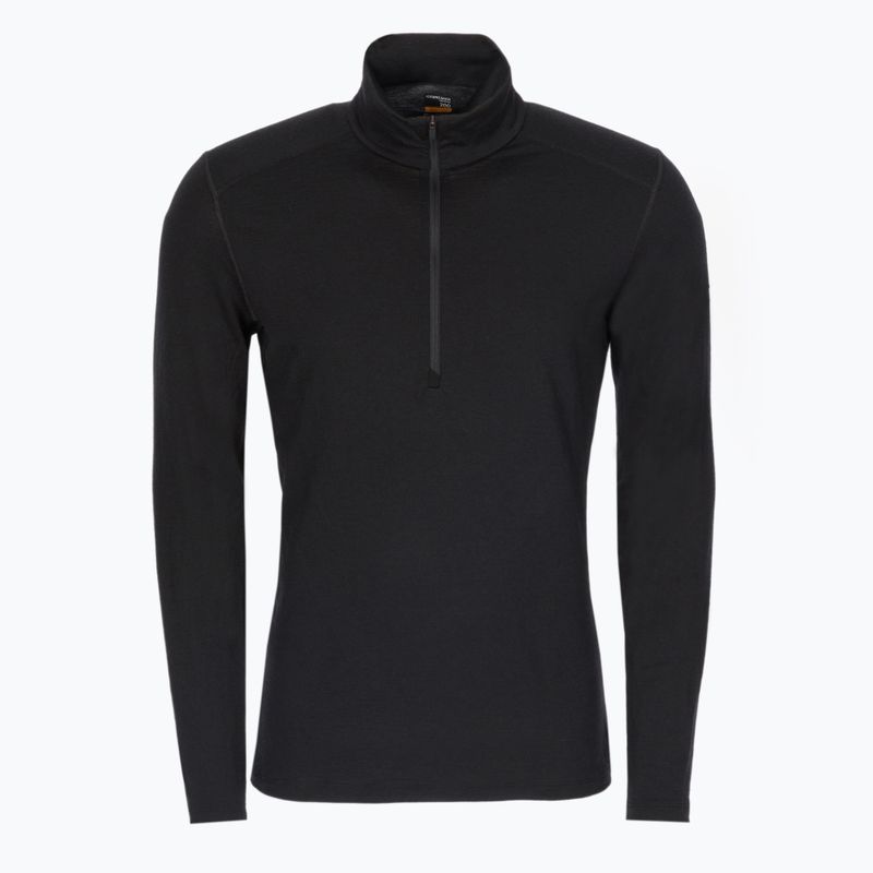 Pánský termo longsleeve Icebreaker 200 Oasis Half Zip black 7