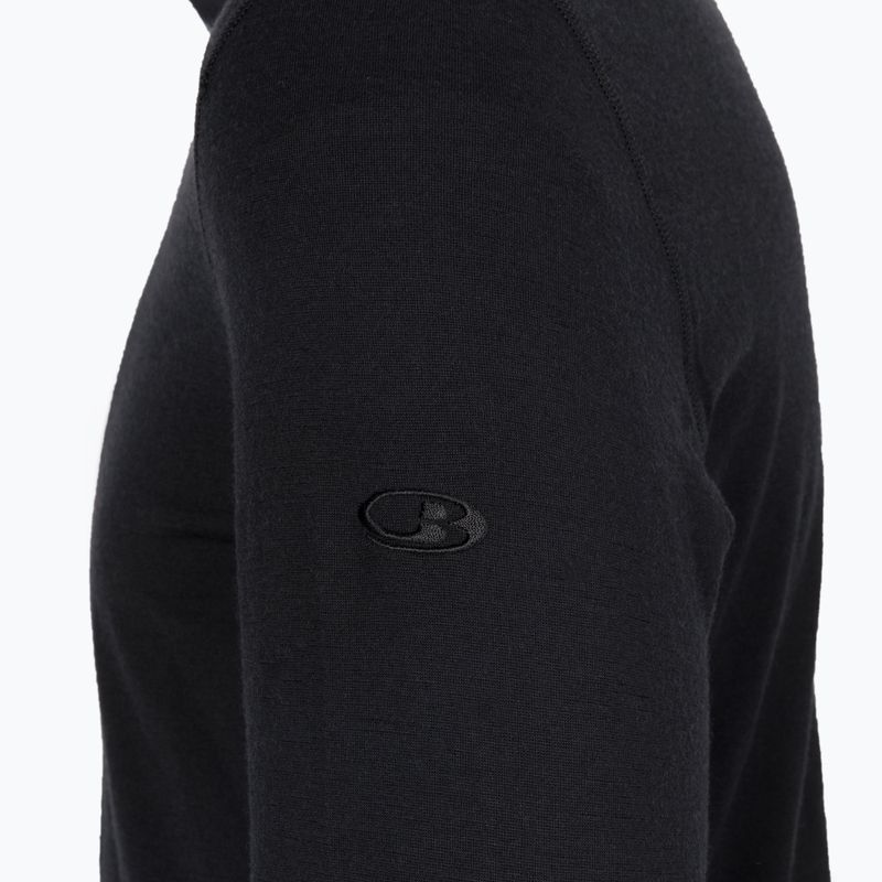 Pánský termo longsleeve Icebreaker 200 Oasis Half Zip black 9
