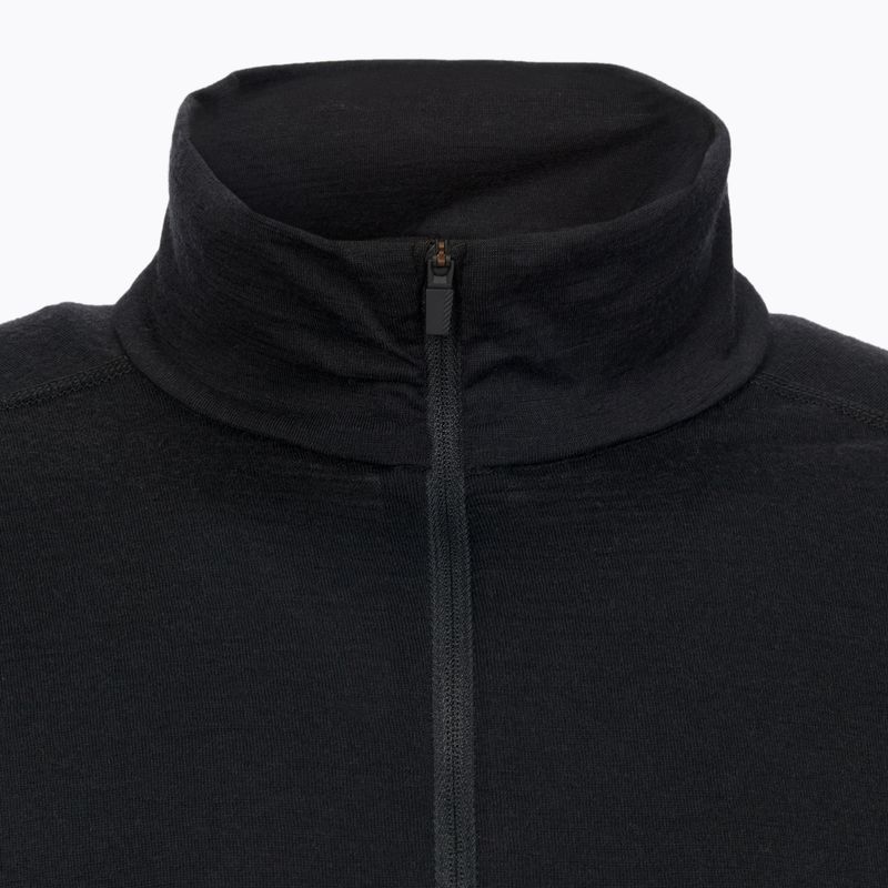 Pánský termo longsleeve Icebreaker 200 Oasis Half Zip black 10