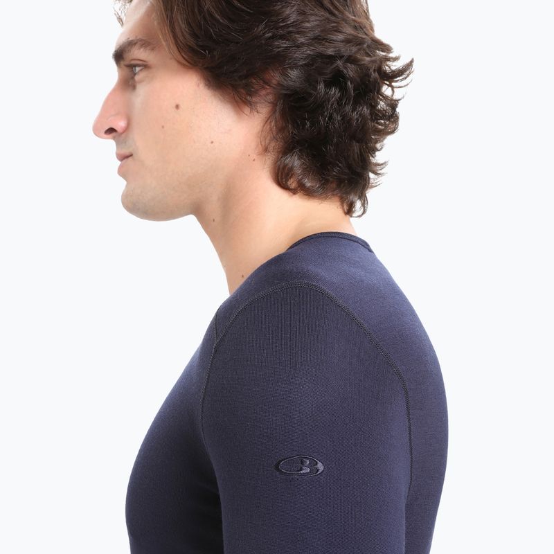 Pánská termální mikina icebreaker 260 Tech Crewe midnight navy 5