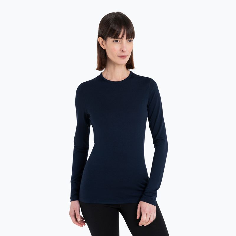 Dámské termo tričko longsleeve  icebreaker 260 Tech Crewe midnight navy