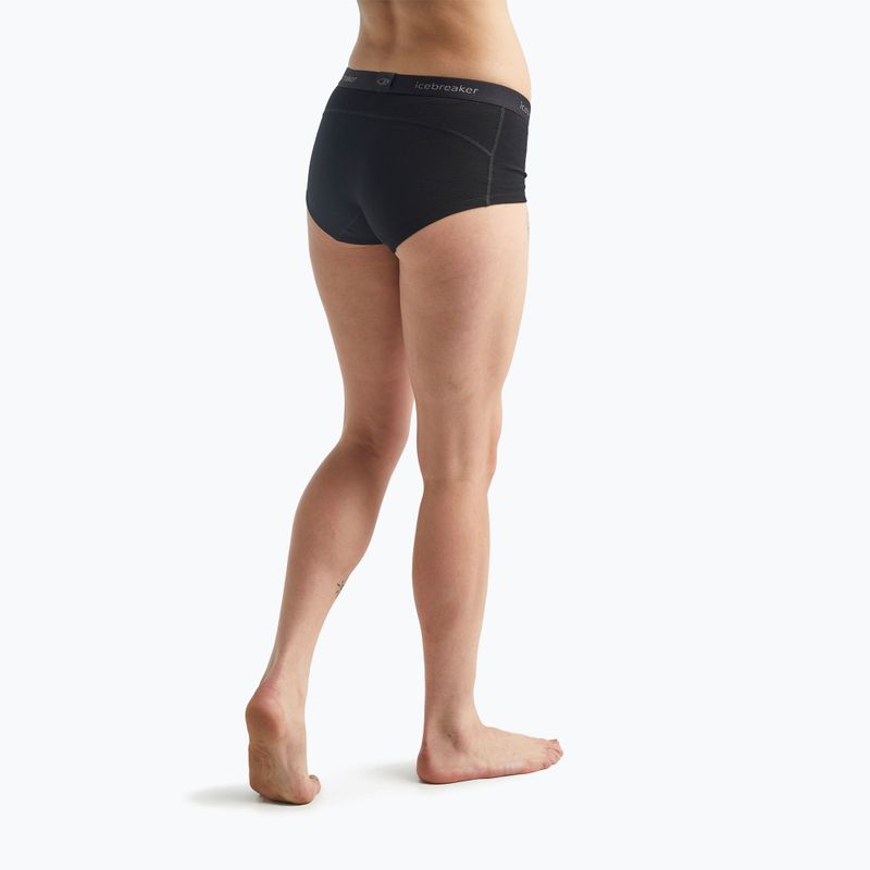 Dámské termo boxerky Icebreaker Merino 200 Oasis Boy Shorts black 4