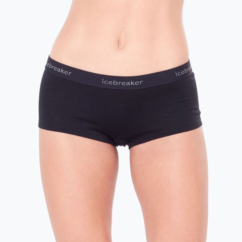 Dámské termo boxerky Icebreaker Merino 200 Oasis Boy Shorts black 5