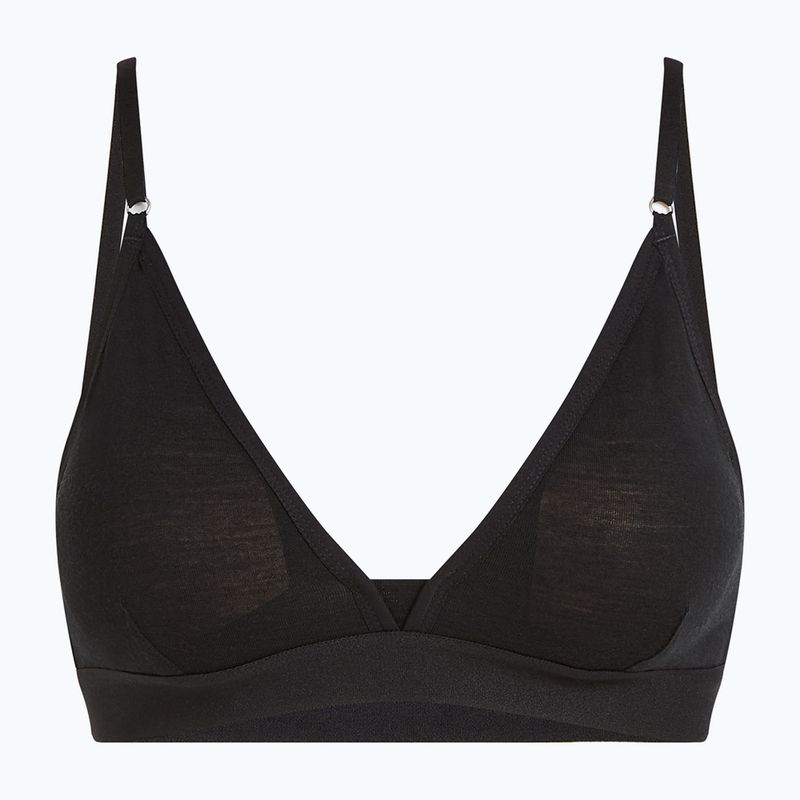 Termoaktivní sportovní podprsenka icebreaker Merino 150 Siren Bra Inserts black