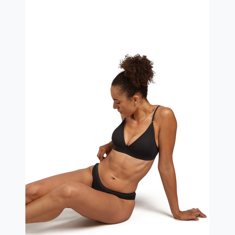 Termoaktivní sportovní podprsenka icebreaker Merino 150 Siren Bra Inserts black 6