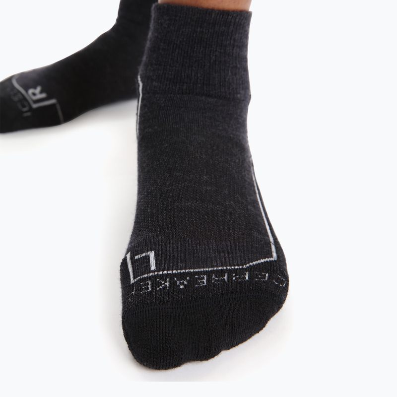 Dámské turistické ponožky Icebreaker Hike+ Light Mini grey 105098 4
