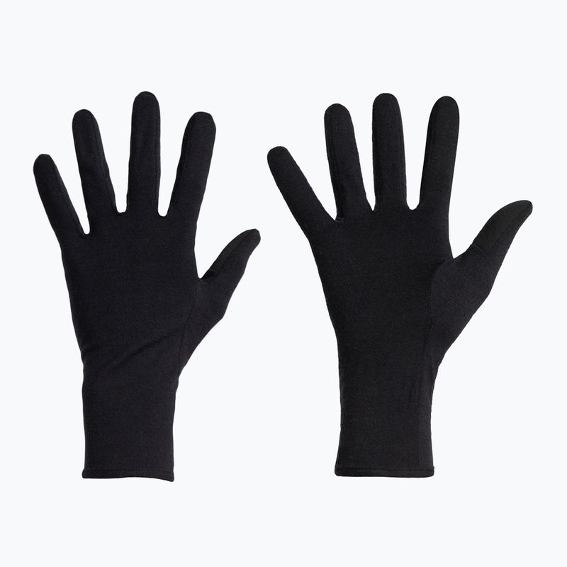 Trekingové rukavice icebreaker 260 Tech Glove Liners black