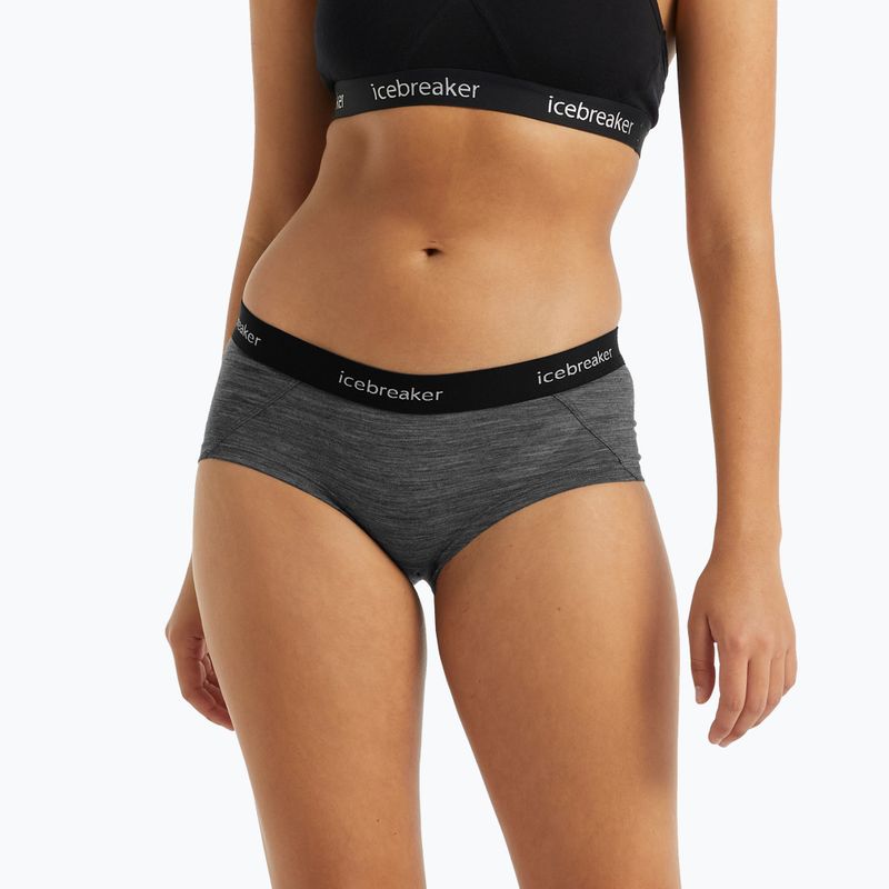 Dámské termální boxerky Icebreaker Sprite Hot Grtistone 103023 4