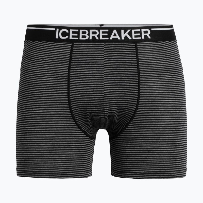 Pánské termální boxerky Icebreaker Anatomica gritstone hthr