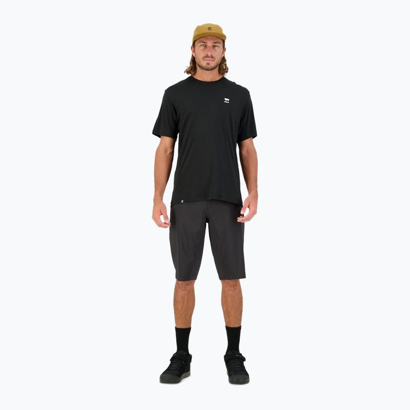 Pánský cyklistický dres  Mons Royale Tarn Merino black 2