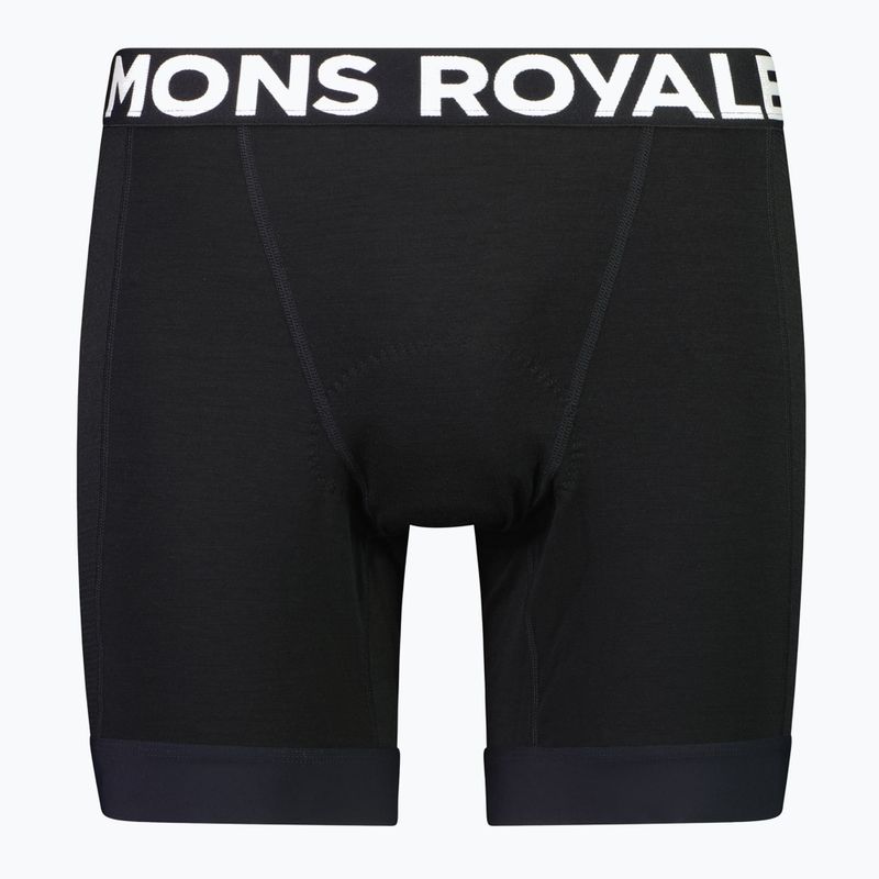 Pánské cyklistické boxerky Mons Royale Epic Merino Bike Boxer black 4