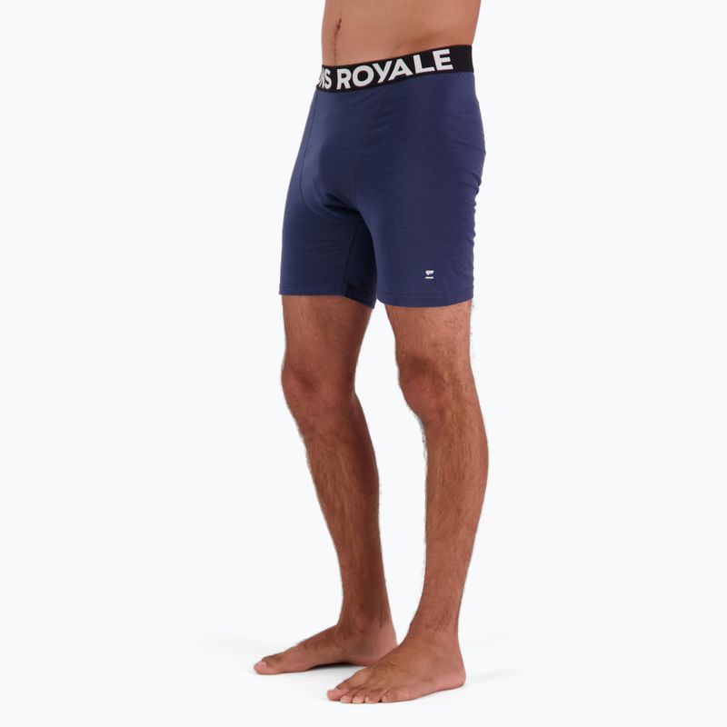 Pánské termo boxerky Mons Royale Hold 'em Merino midnight 5