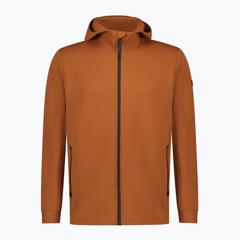 Pánská mikina Mons Royale Arcadia Merino Fleece Hoody ginger 7