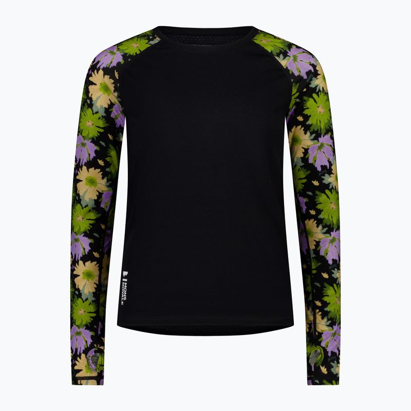 Dámské termo tričko longsleeve  Mons Royale Bella Tech alpine bloom/ black 5