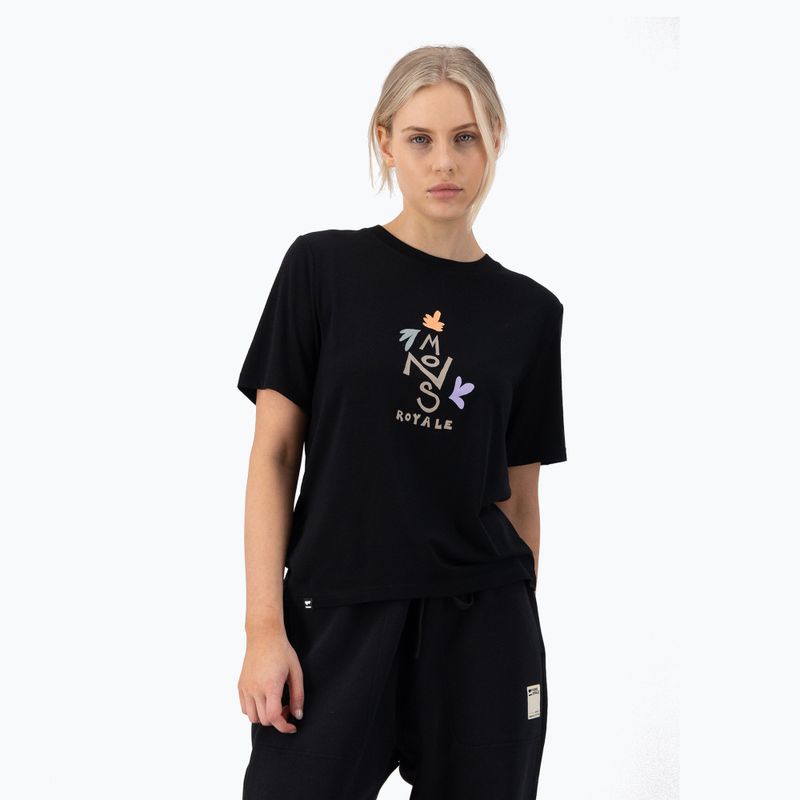 Dámské tričko  Mons Royale Icon Relaxed Tee black