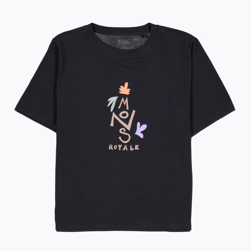 Dámské tričko  Mons Royale Icon Relaxed Tee black 6