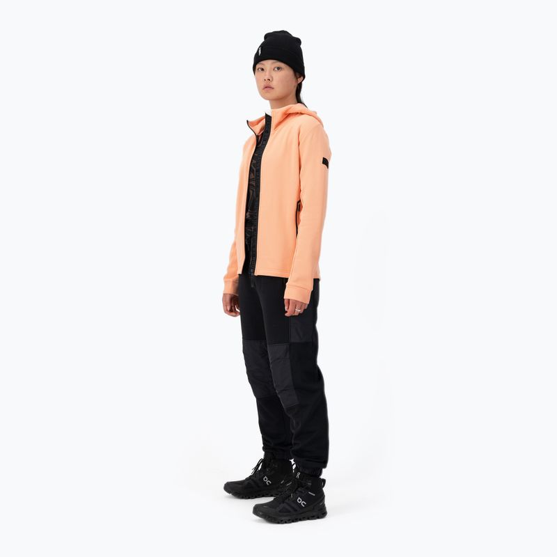 Dámská mikina  Mons Royale Arcadia Merino Fleece Hoody melon 2