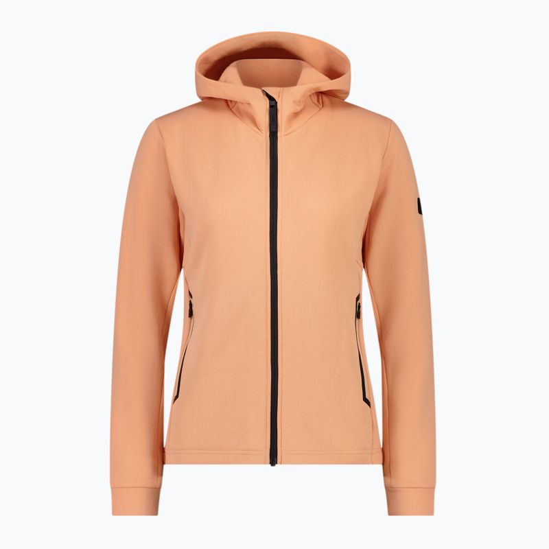 Dámská mikina  Mons Royale Arcadia Merino Fleece Hoody melon 5