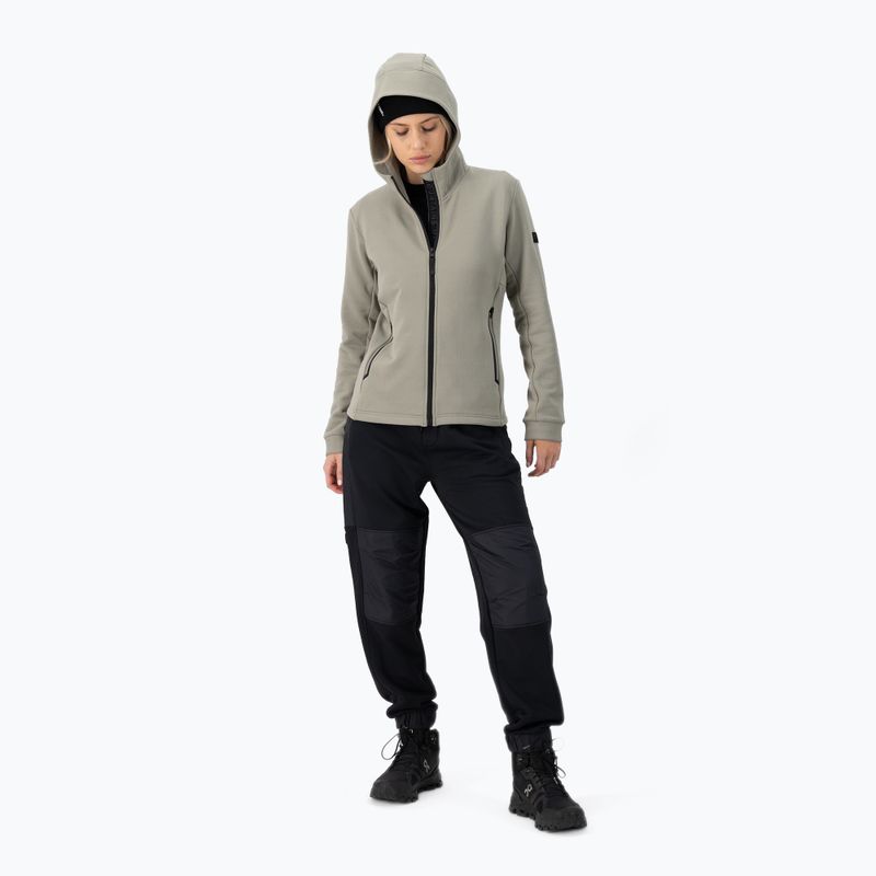Dámská mikina  Mons Royale Arcadia Merino Fleece Hoody dried sage 2