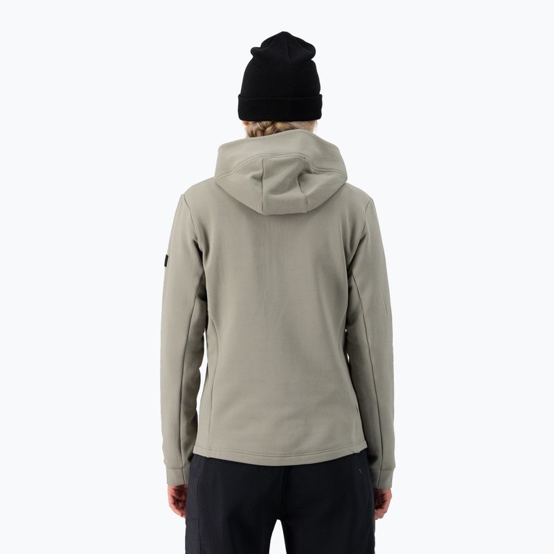 Dámská mikina  Mons Royale Arcadia Merino Fleece Hoody dried sage 3